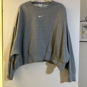 Nike Heather Gray Crewneck